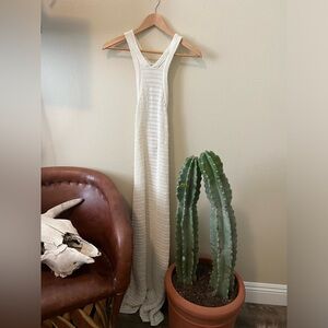 MNG Cream Knit Dress